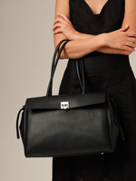 Кожаная сумка Lolita DBR 31436 черный