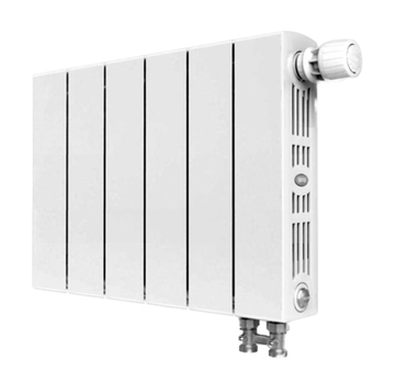 Радиатор Rifar SUPReMO Ventil 350 - 4 секции подключение нижнее (правое)