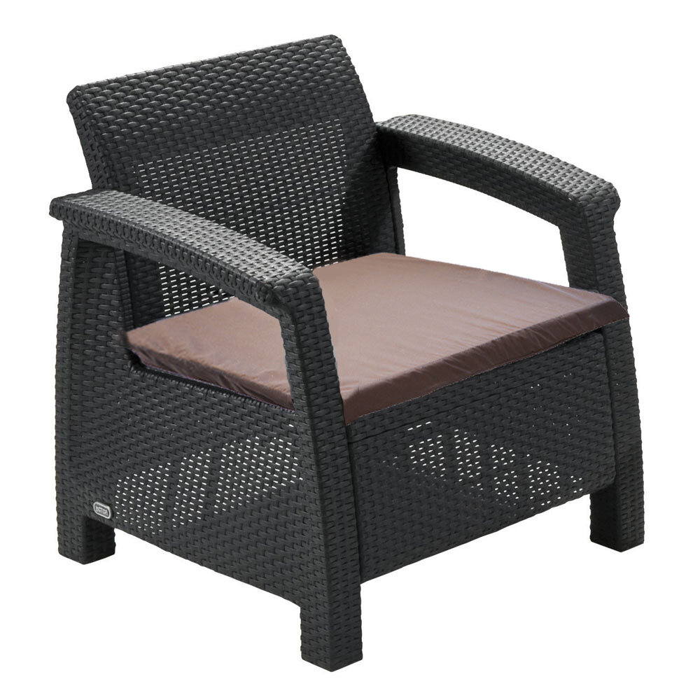 Сидушка для мебели 50*50*4см (коричневая)