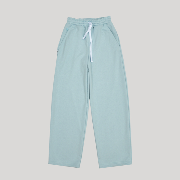 Wide Sweatpants LOGO Illusion Blue