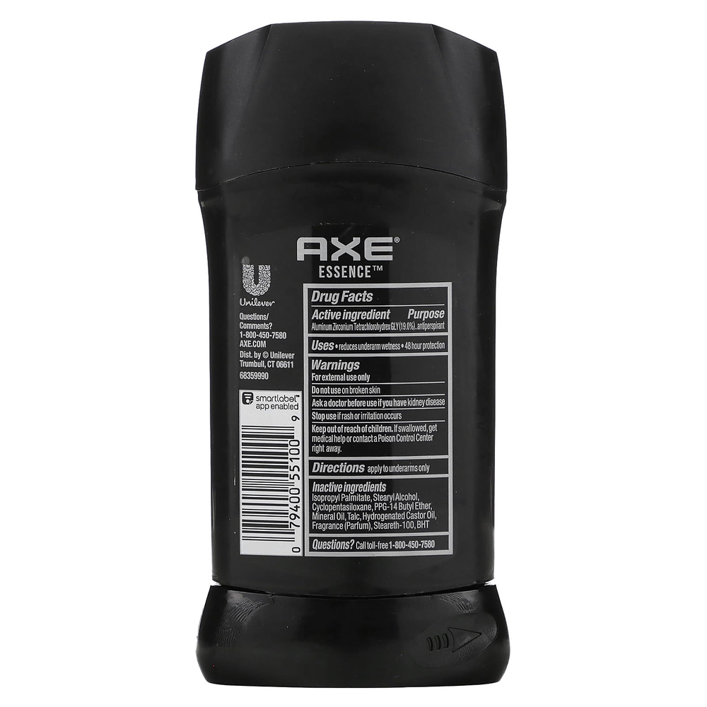 AXE, Essence, дезодорант-антиперспирант, черный перец и кедр, 76 г (2,7 унции)