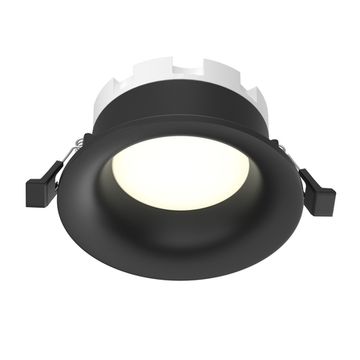 Встраиваемый светильник 1*GX53 DL027-GX53-B чёрный Slim Maytoni