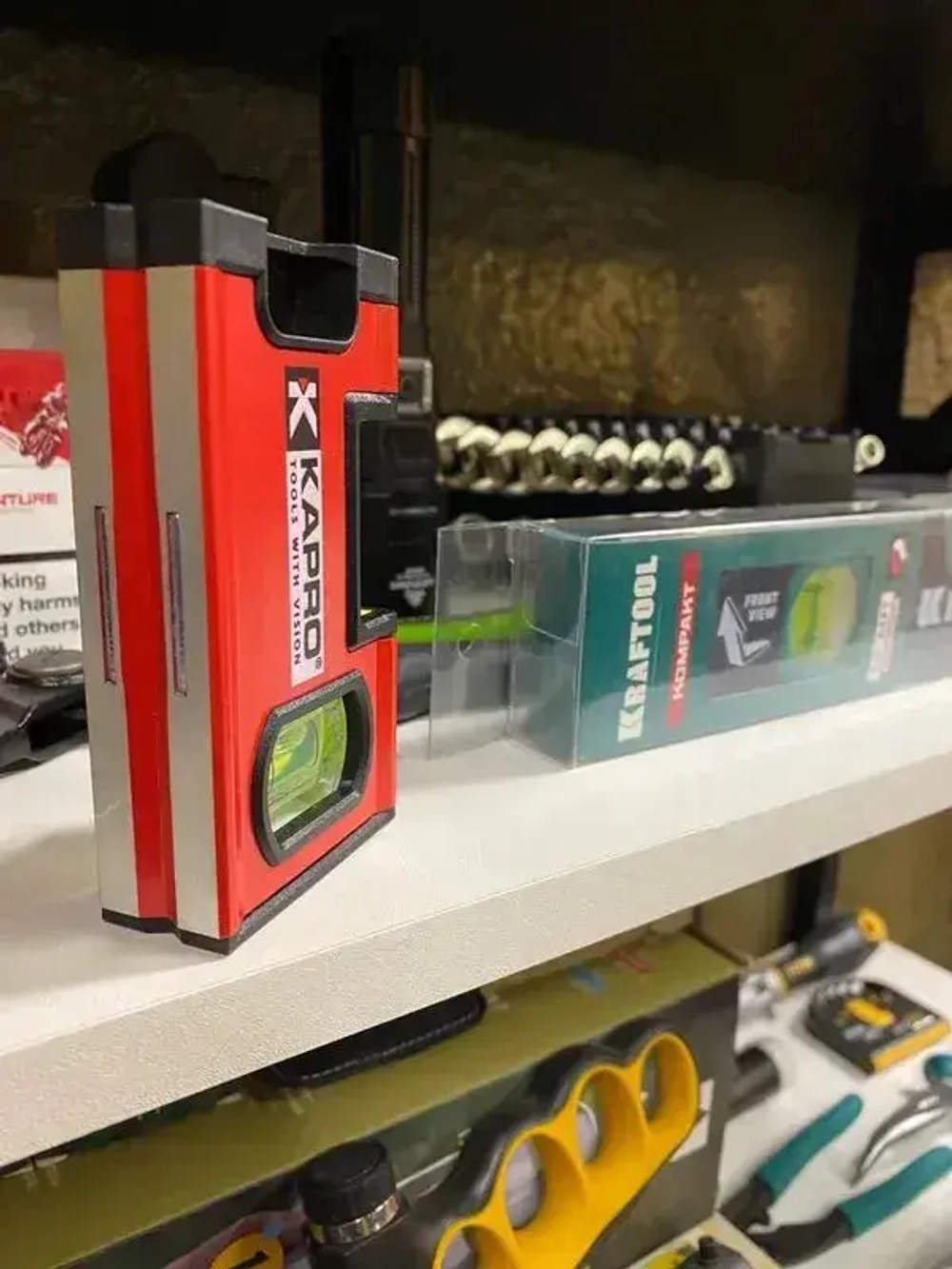 Kapro, уровень строительный, 771-40M-10CM, 10CM, SPIRIT, глазков: 2, 150 г