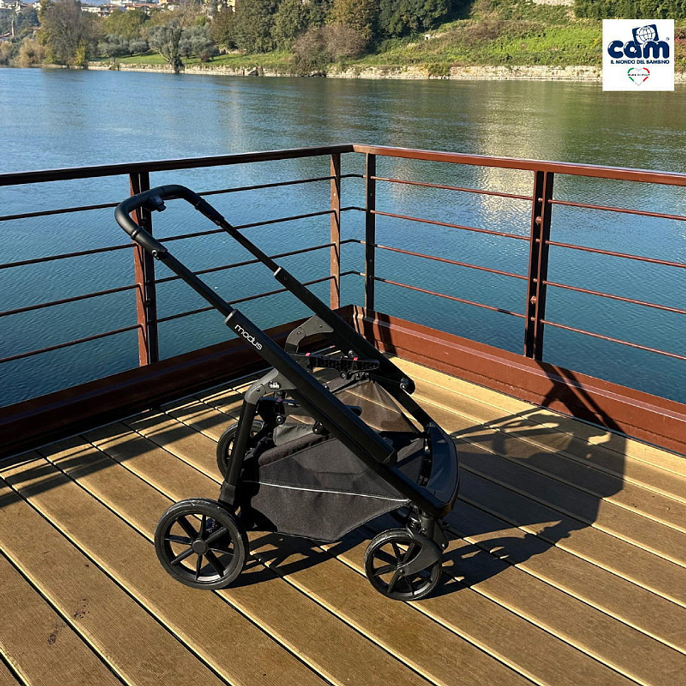 Коляска 2 в 1 CAM Modus 600 зелёный