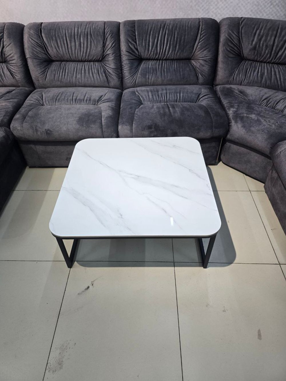 Стол журнальный квадрат большой