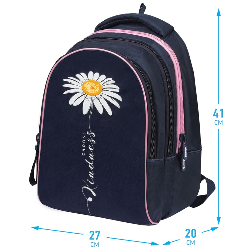 Рюкзак Berlingo inStyle Flower 41*27*20см, 680 гр., 3отд. 1карм, с эргономичной спинкой