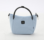 Детская коляска Adamex Mobi Deluxe 3 в 1 M-SD03 (ГОЛУБАЯ+ГОЛУБАЯ ПЕРЛ.КОЖА)