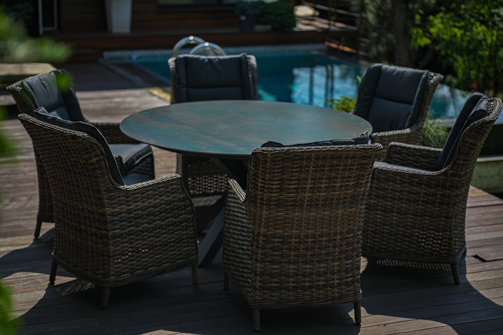 Обеденный стол ФЛОРЕНЦИЯ 150 Коричневый