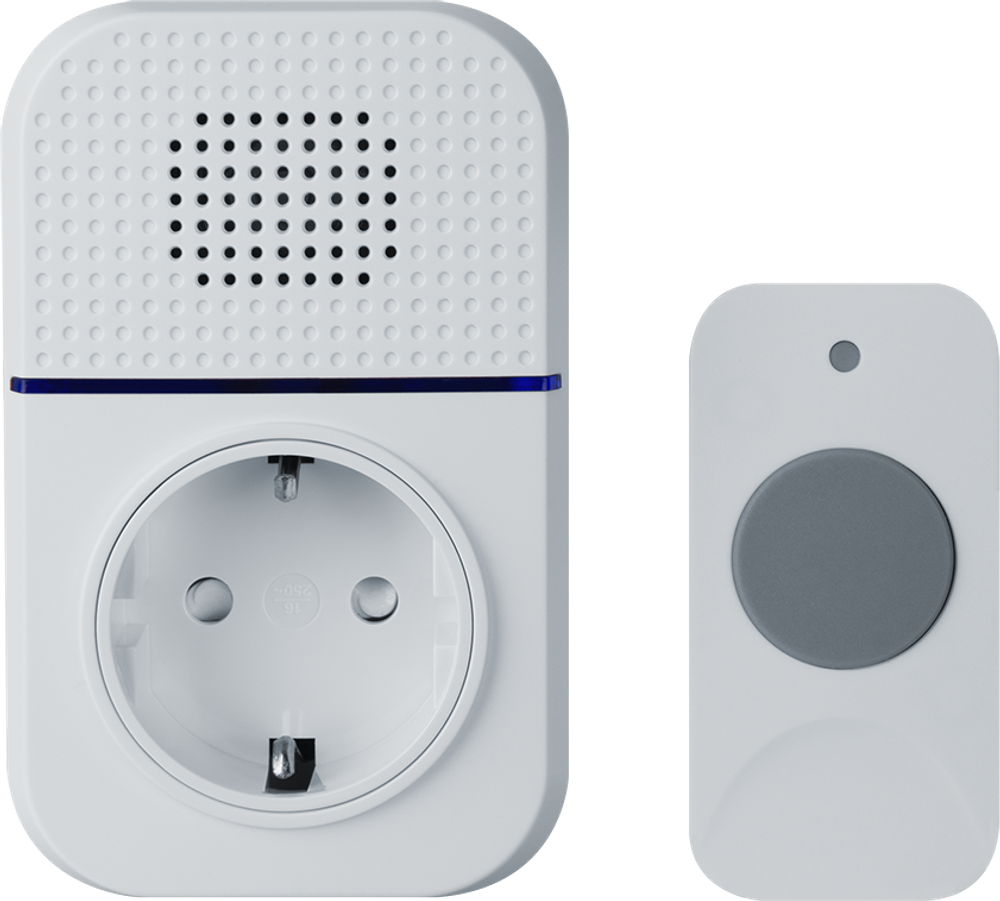 Звонок электрический Navigator 95 215 NDB-D-AC08-B-WH