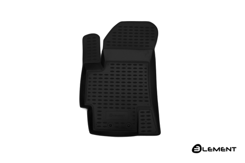 Коврик в салон для KIA Rio (II, IIp) 2005-2011, передний левый, 1 шт. (полиуретан)  AFM2502210FL