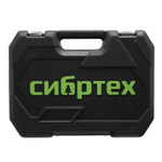 Набор инструментов, 1/2", 1/4", 108 предметов// Сибртех