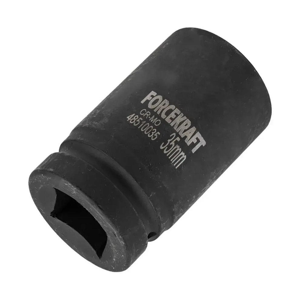 Головка ударная глубокая 1'', 35мм (6гр) FORCEKRAFT FK-48510035