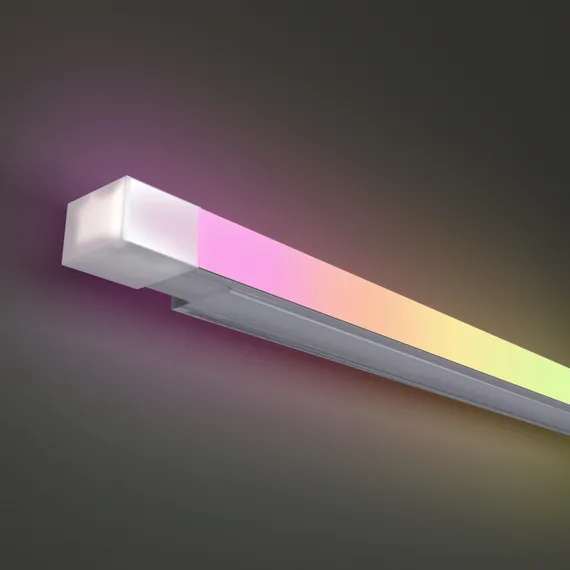 Гибкий неон 17х12 24В 17,8Вт/м IP67 5м Адресный (SPI) Цветной (RGB) Led Strip 432052