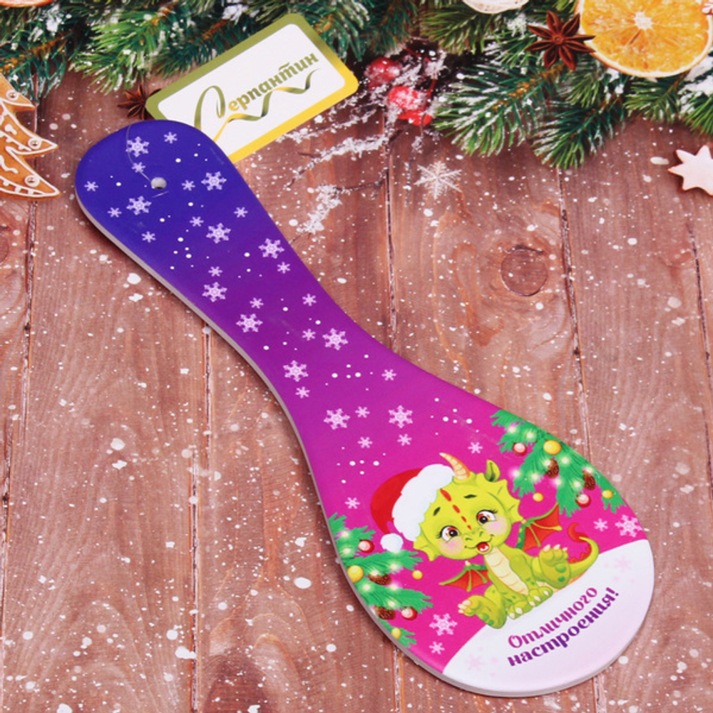 Подставка под ложку керамическая «Славный Дракоша Фэнси» 28см