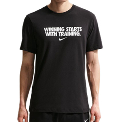 Мужская теннисная футболка Nike Dri-Fit Winning - black