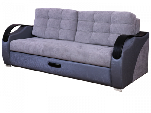 Лидер-6 Диван ППУ кат. 350 ткань Lovers-8 Утяжка: да; STOP МЕБЕЛЬ