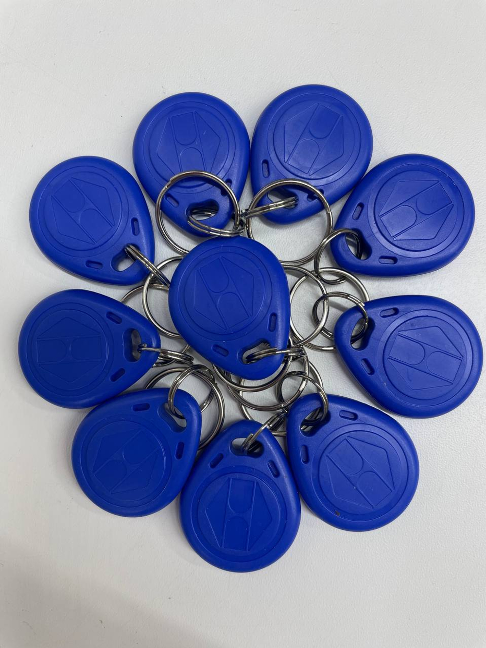 Брелок-ключ EM-Marine, синий, 5 штук