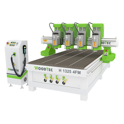 Фрезерно-гравировальный станок с ЧПУ WoodTec H 1325 4FM