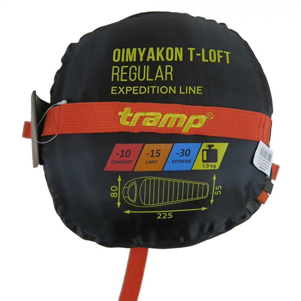 Спальный мешок TRAMP Fjord T-Loft Regular -5°, артикул TRS-049R