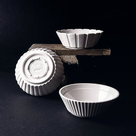 Набор салатников Seletti Machine, 3 предмета, фарфор, 16 см, белый