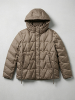 Легкая пуховая куртка на кнопках