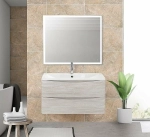 Тумба с раковиной BelBagno ACQUA 100 Rovere Vintage Bianco