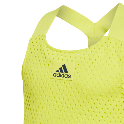 Футболка для девочки теннисная Adidas Heat Ready Primeblue Y-Tank Top - желтый