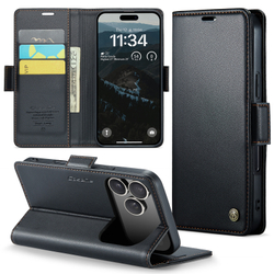 Чехол-книжка CaseMe Smooth iPhone 17 Pro