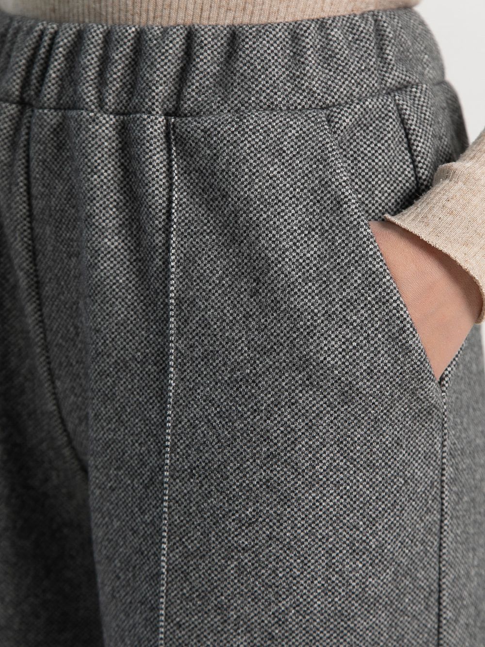 Брюки Космо (черно-белые) Б15221-1М LT Collection