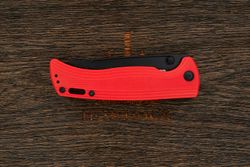 Нож складной CJRB Resource, клинок 105мм, сталь AR-RPM9, рукоять G10 красный