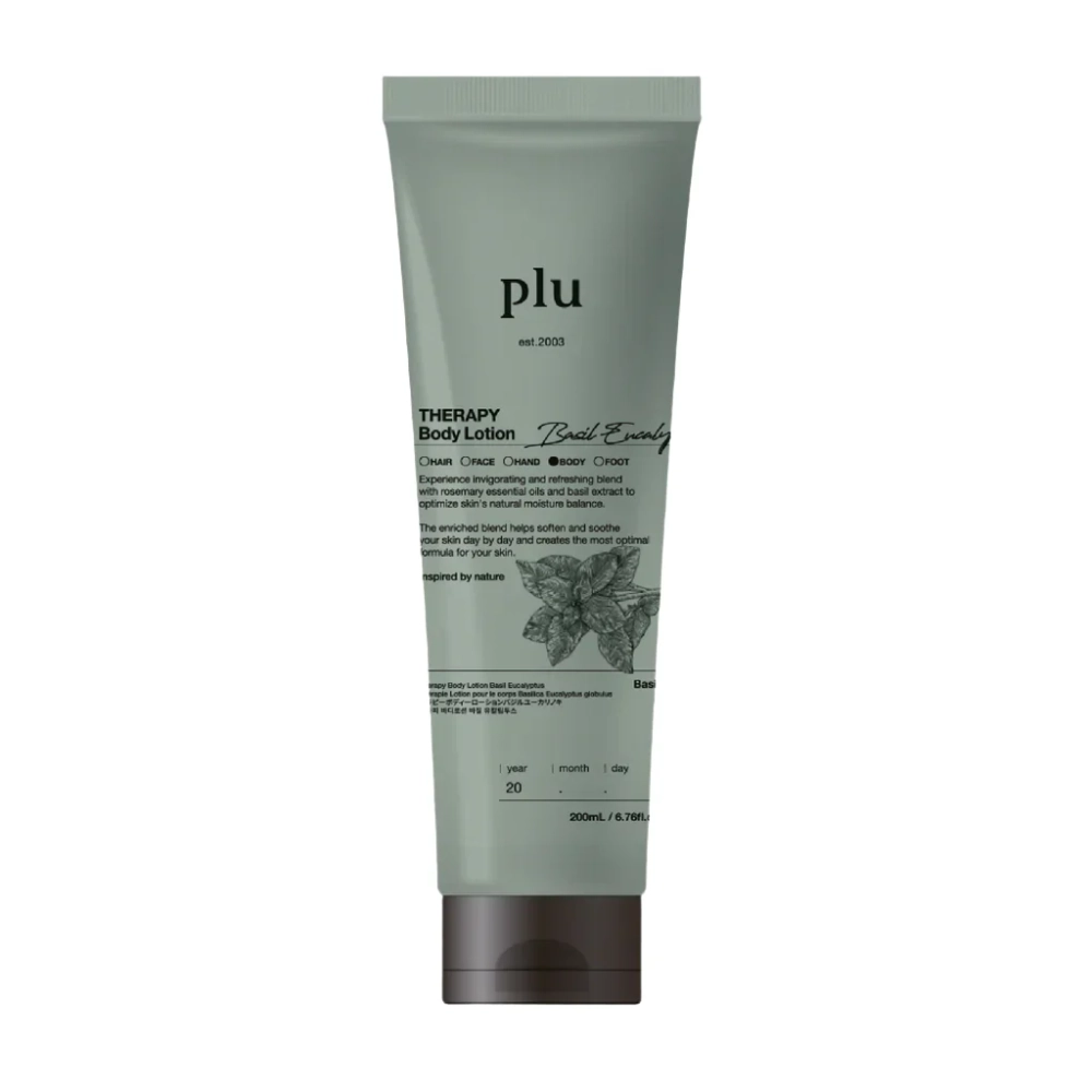 PLU Therapy Body Lotion Basil Eucalyptus 200 ml