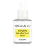 Idealove, Bee Ageless, сыворотка с улиткой и пчелиным ядом, 30 мл (1 жидк. унц.)