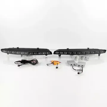 Дневные ходовые огни Ауди Q7 2010-2014 V3 type