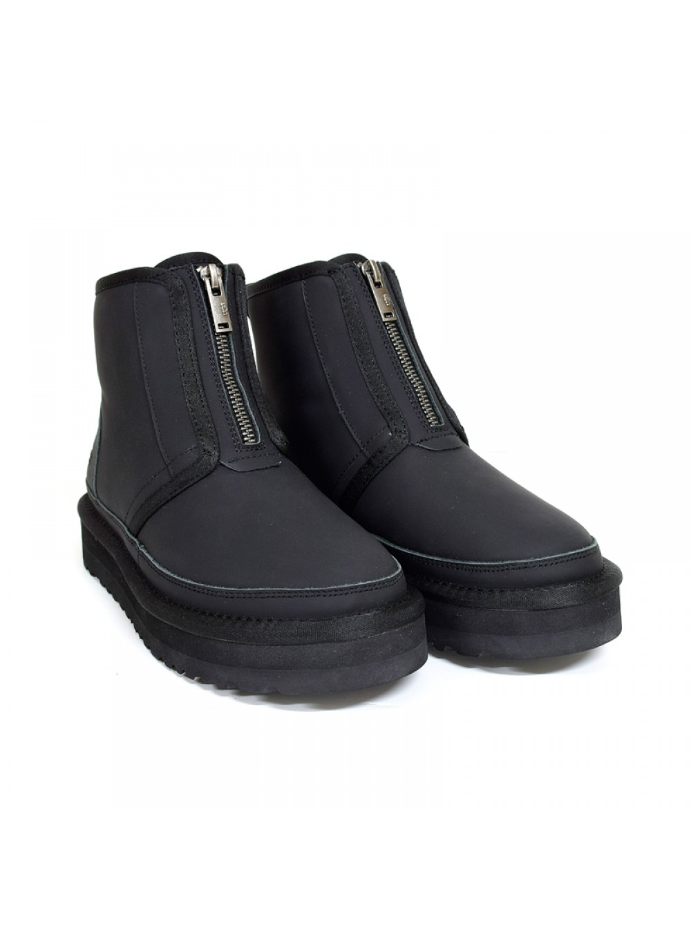 Ugg Neumel Platform Zip Ultra Matte Black