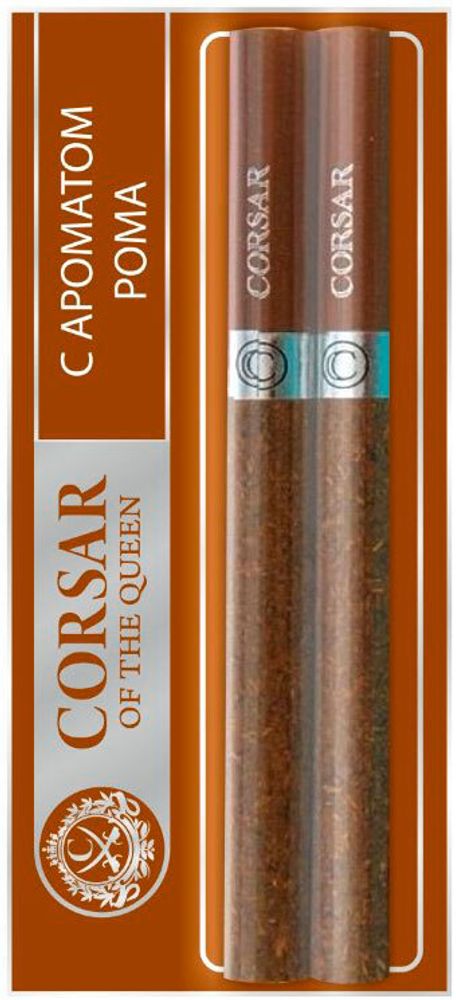 М. Сигариллы CORSAR Caribbean Rum (Карибский ром) 2шт