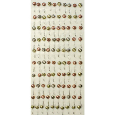 Мормышка металлическая паяная №34, d6, крючок №12