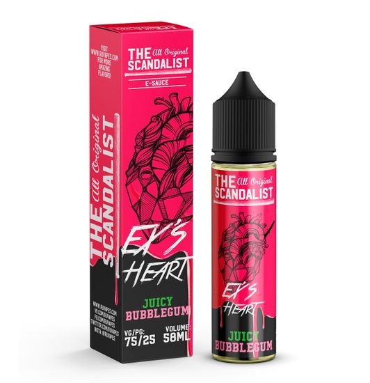 Жидкость (М) The Scandalist (58 мл, 0 мг) Ex's Heart