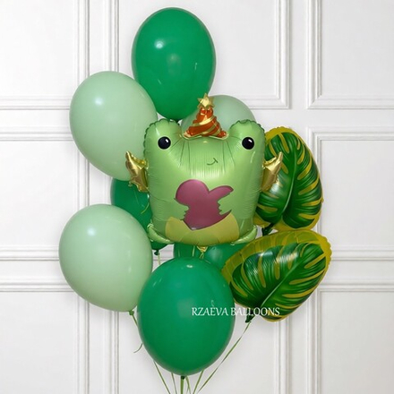 Сет шаров «Лягушка в колпачке»