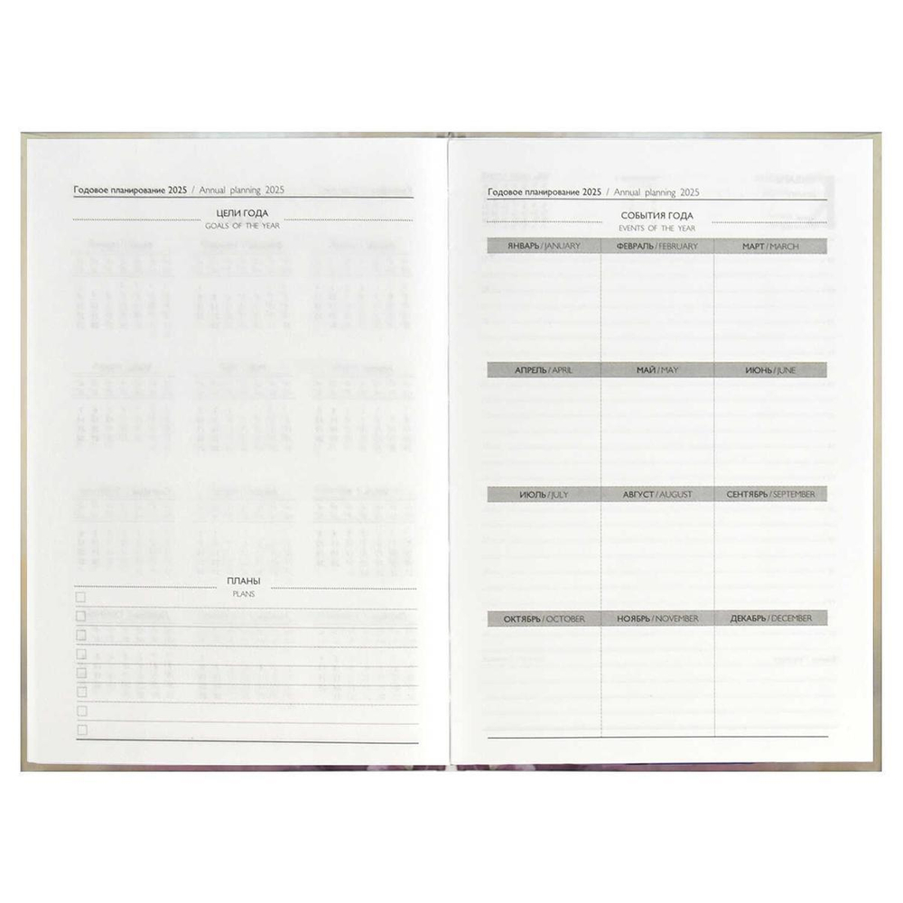 Ежедневник датированный 2025г. А5 160л. "Девушка с бабочками" (Феникс+)