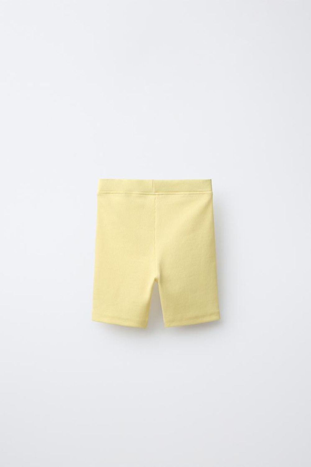 ZARA ВЕЛОСИПЕДКИ В РУБЧИК, ЖЕЛТЫЙ