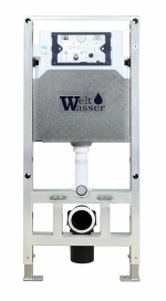 Унитаз с инсталляцией WeltWasser AMBERG 506 ST + MERZBACH 043 MT-WT + AMBERG RD-BL