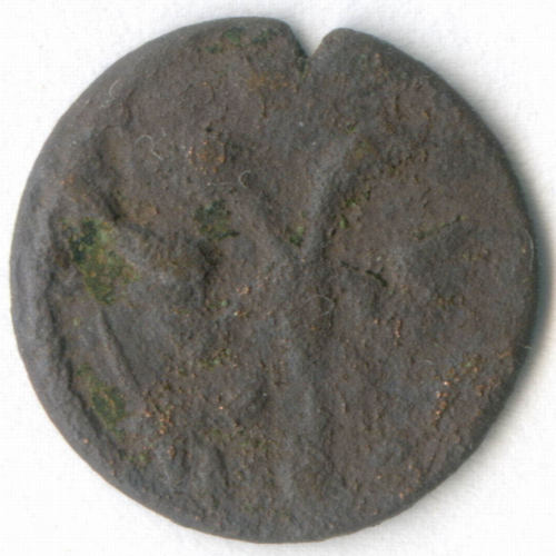 Полушка Петра 1 (ВРП) 1721 год (обозначение буквами). G