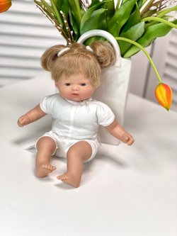 Кукла Marina and Pau 26cм мягконабивная в пакете (M120A6)