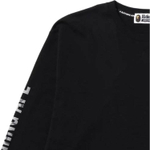 A Bathing Ape Reflective Solid Camo Ape Head Relaxed Fit Pocket L S Tee