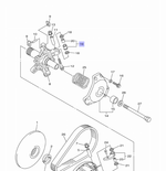 Ролик вариатора Yamaha 8FG1762400