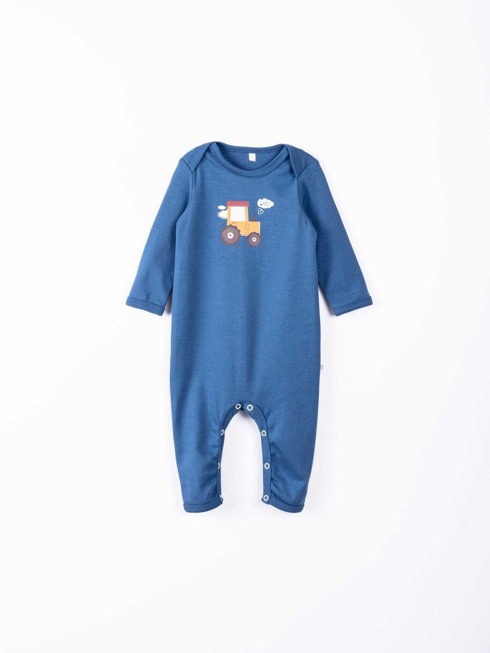 Слип с кнопками по шаговому шву "Деним" 0+