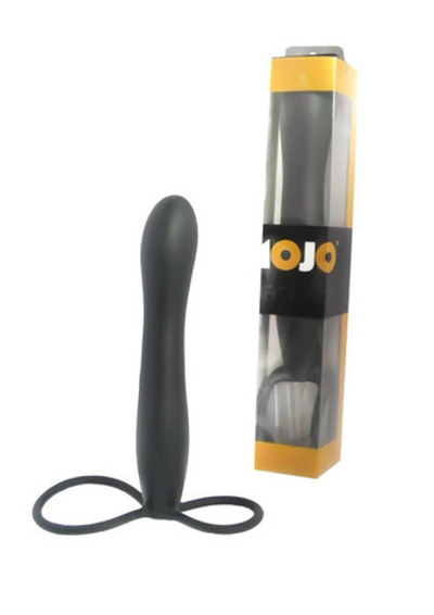 Черный страпон Mojo Blackjack