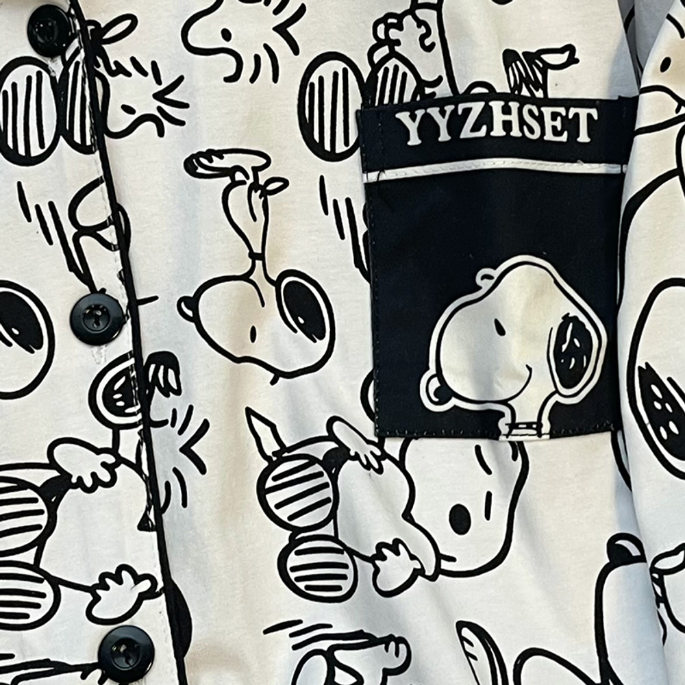 Пижама штаны+рубашка с д/р 3417