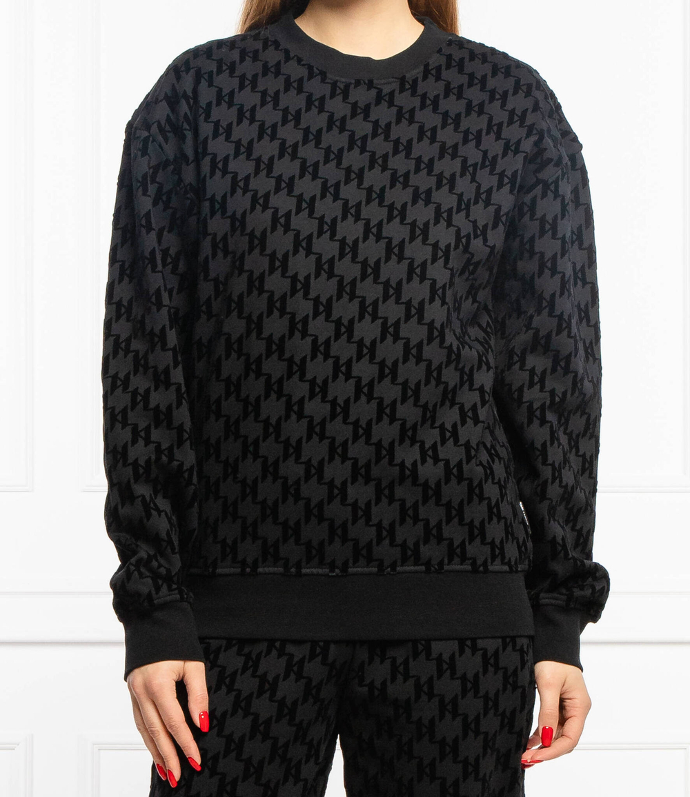 свитер Karl Lagerfeld - черный(216W1883)