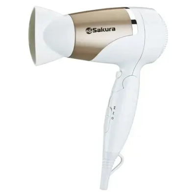 Фен электро sa-4040w 1600-1800вт 2 режима работы, 2 скор.